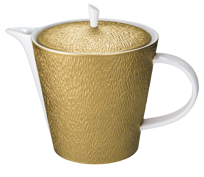 Tea / coffee pot yellow gold - Raynaud